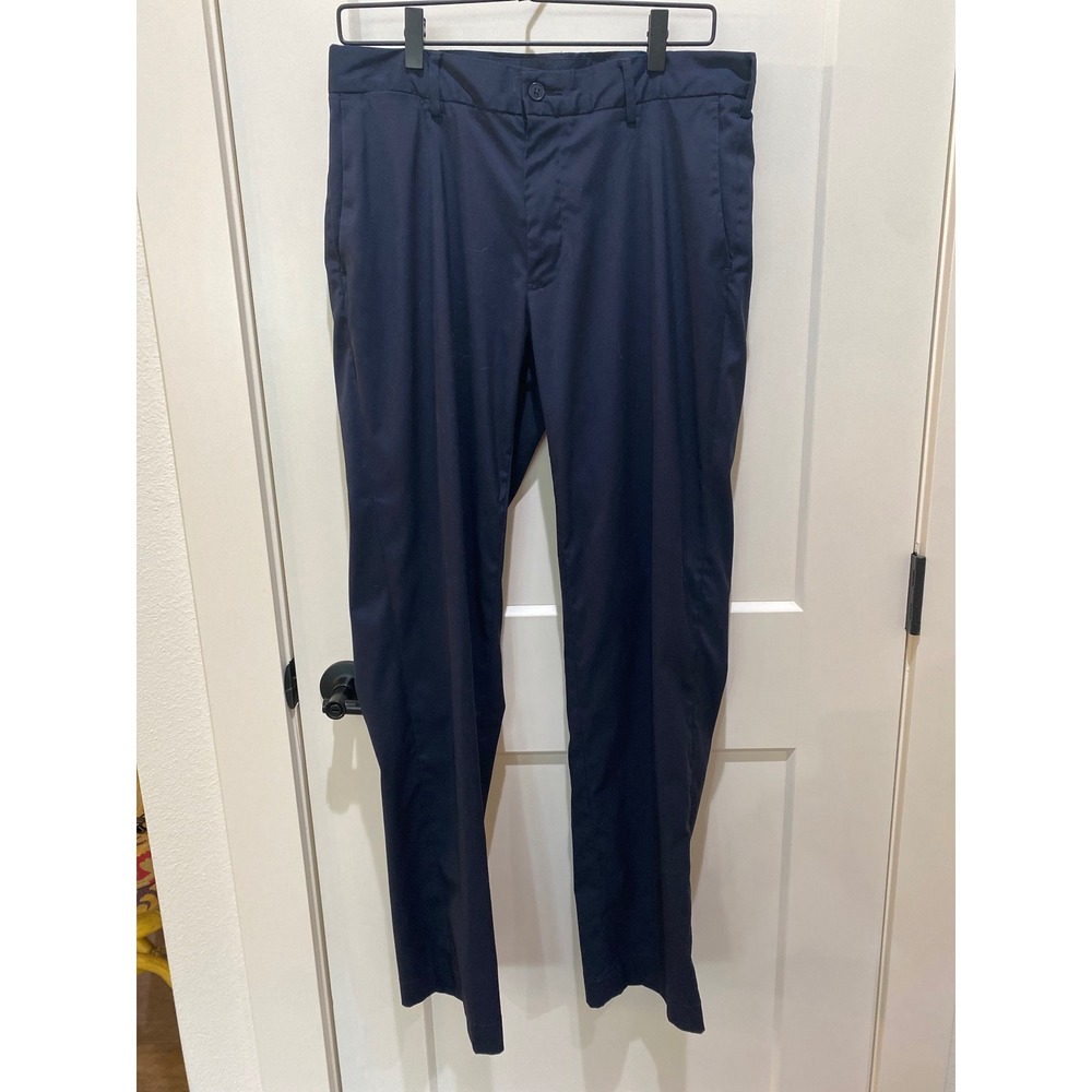 Polo Ralph Lauren Performance Mens Navy Blue Stretch Classic Fit Chinos 32x32